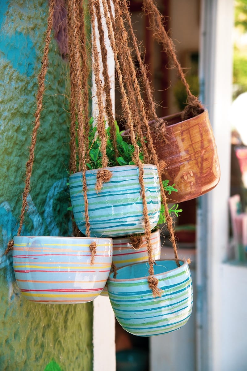 Hanging Pots Setup